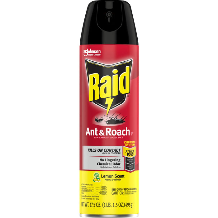 SC Johnson Raid Ant & Roach Killer Spray - SJN333823