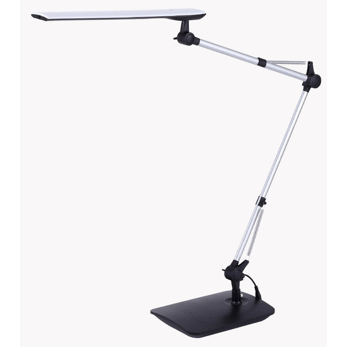 Bostitch Dual Swing Arm Desk Lamp, Black - BOSVLED1509