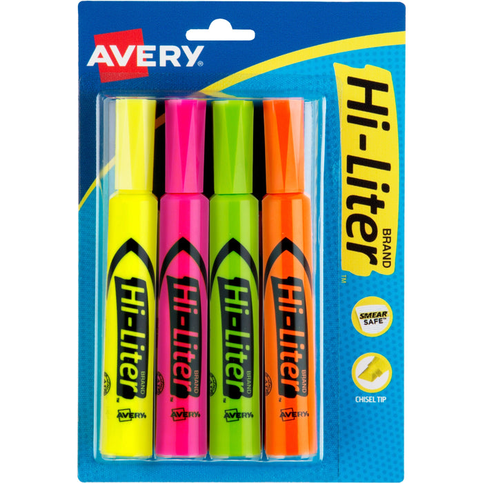 Avery&reg; Desk-Style, Assorted Colors, 4 Count (24063) - AVE24063