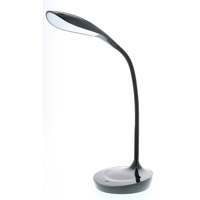 Bostitch Gooseneck Desk Lamp, Black - BOSVLED1502BK