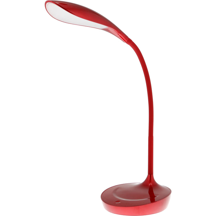 Bostitch Gooseneck Desk Lamp, Red - BOSVLED1502RD