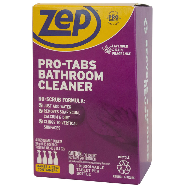 Zep Pro-Tabs Bathroom Cleaner Tablets - ZPEZUBCTAB