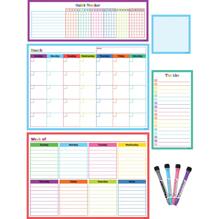 Teacher Created Resources Dry-Erase Task Calendar Set - TCR77405