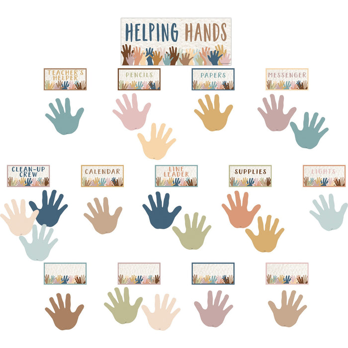 Teacher Created Resources Everyone is Welcome Helping Hands Mini Bulletin Board - TCR7122