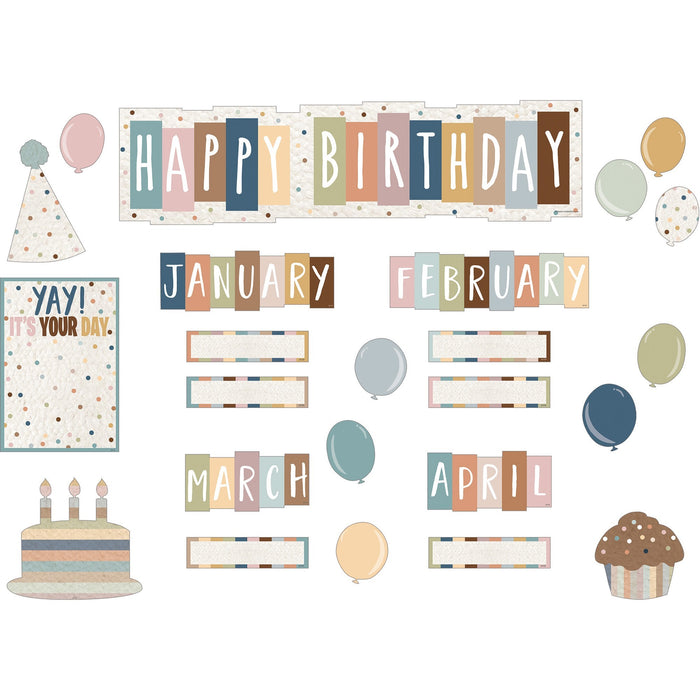 Teacher Created Resources Everyone is Welcome Happy Birthday Mini Bulletin Board - TCR7123