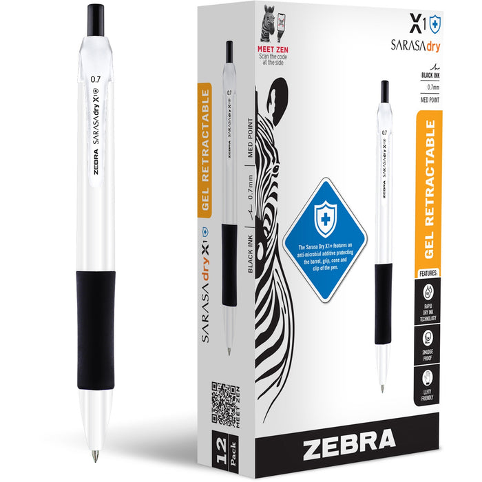 Zebra SARASA dry X1+ Retractable Gel Pen - ZEB41510