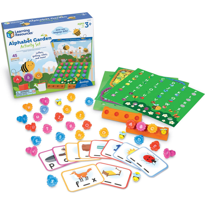 Learning Resources Alphabet Garden Activity Set - LRNLER5543