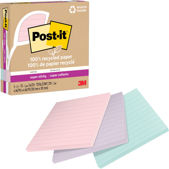 Post-it&reg; Super Sticky Adhesive Note - MMM675R3SSNRP