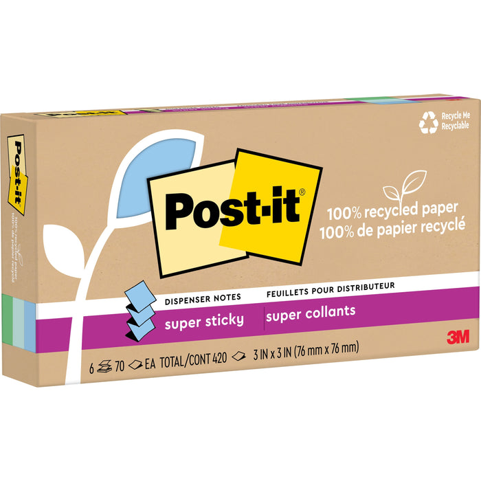 Post-it&reg; Super Sticky Adhesive Note - MMMR330R6SST