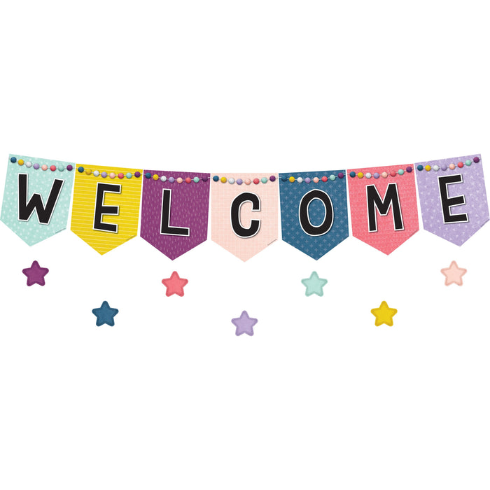Teacher Created Resources Happy Day Pennant Welcome Set - TCR9022