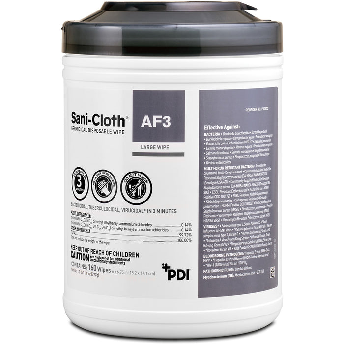 PDI Sani-Cloth AF3 Germicidal Wipes - PDIP13872CT