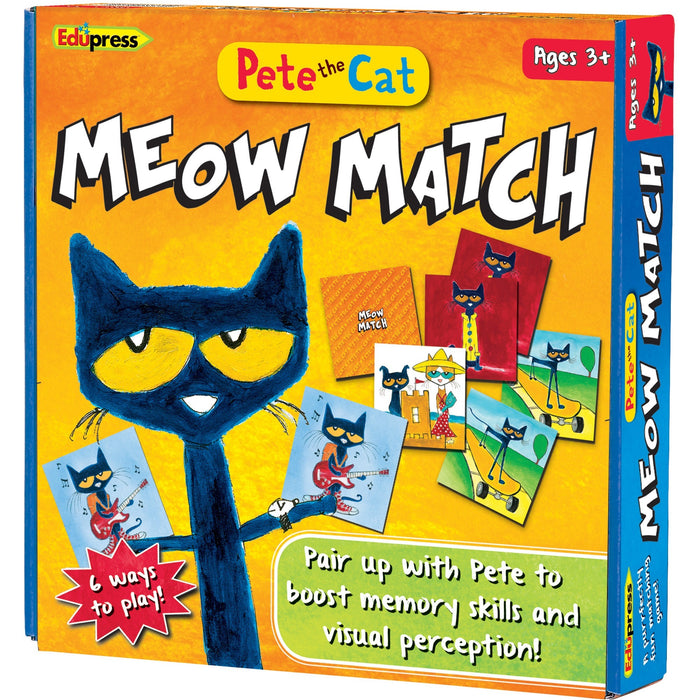 Teacher Created Resources Pete The Cat Meow Match Game - TCREP62075