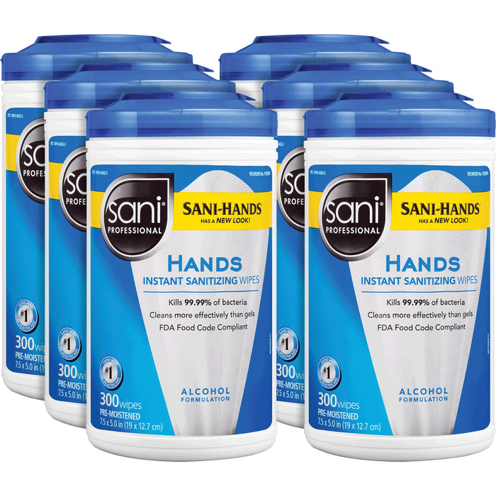 PDI Hands Instant Sanitizing Wipes - PDIP92084CT