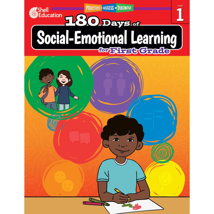 Shell Education 180 Days of Social-Emotional Learning for Kindergarten Printed Book by Kris Hinrichsen, Kayse Hinrichsen - SHL126957