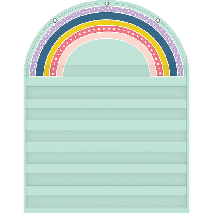 Teacher Created Resources Oh Happy Day Rainbow 7 Pocket Chart - TCR20100