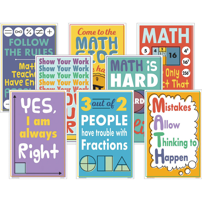 Teacher Created Resources Math Fun Posters - TCRP176