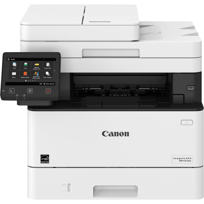 Canon imageCLASS MF451DW Wireless Laser Multifunction Printer - Monochrome - White - CNMMF451DW