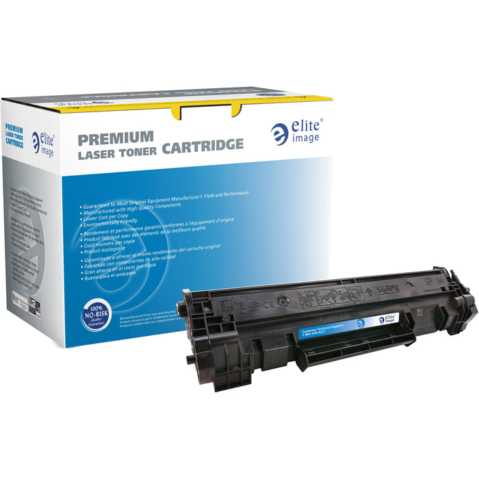Elite Image Remanufactured Standard Yield Laser Toner Cartridge - Alternative for HP 48A - Black - 1 Each - ELI76298