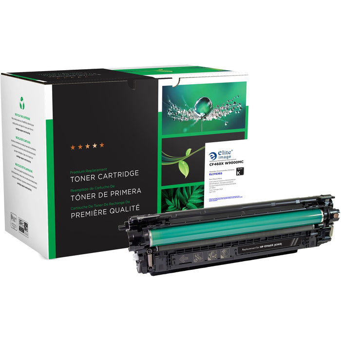 Elite Image Remanufactured High Yield Laser Toner Cartridge - Alternative for HP 656X - Black - 1 Each - ELI76303