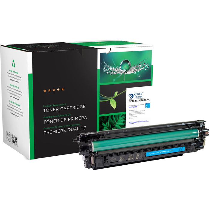 Elite Image Remanufactured High Yield Laser Toner Cartridge - Alternative for HP 656X - Cyan - 1 Each - ELI76304