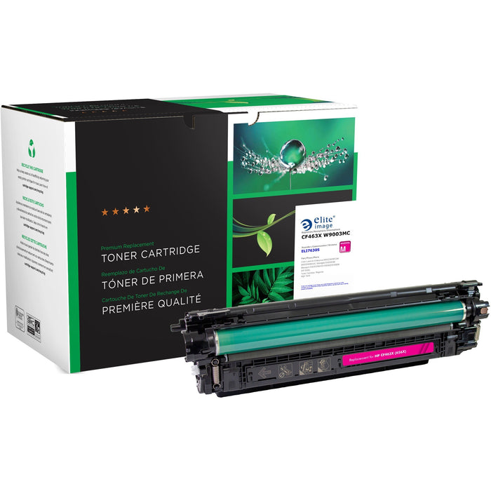 Elite Image Remanufactured High Yield Laser Toner Cartridge - Alternative for HP 656X - Magenta - 1 Each - ELI76305