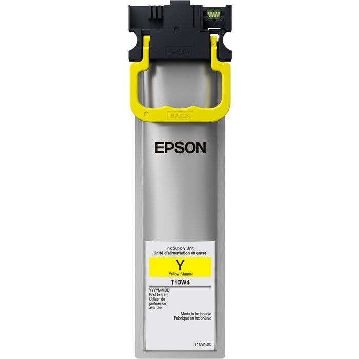 Epson DURABrite Ultra T10W Original High Yield Inkjet Ink Cartridge - Yellow - 1 Each - EPST10W400