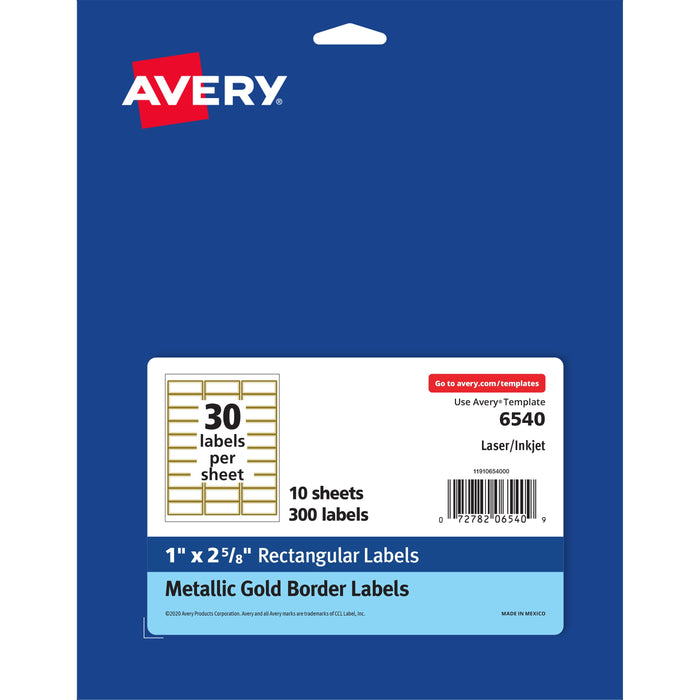 Avery&reg; Permanent Address Labels - AVE6540