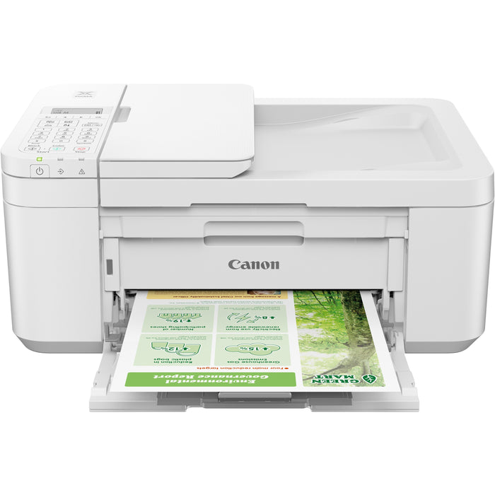 Canon PIXMA TR4720 Wireless Inkjet Multifunction Printer - Color - White - CNMTR4720WH