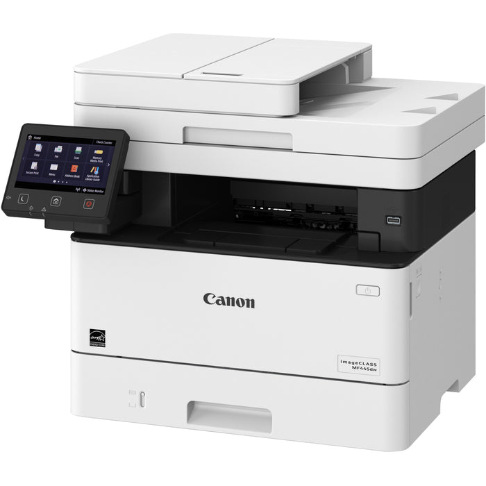 Canon imageCLASS MF455dw Wireless Laser Multifunction Printer - Monochrome - White - CNMMF455DW
