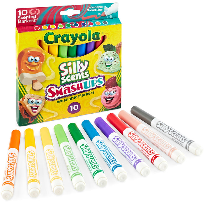Crayola Silly Scents Slim Scented Washable Markers - CYO588274
