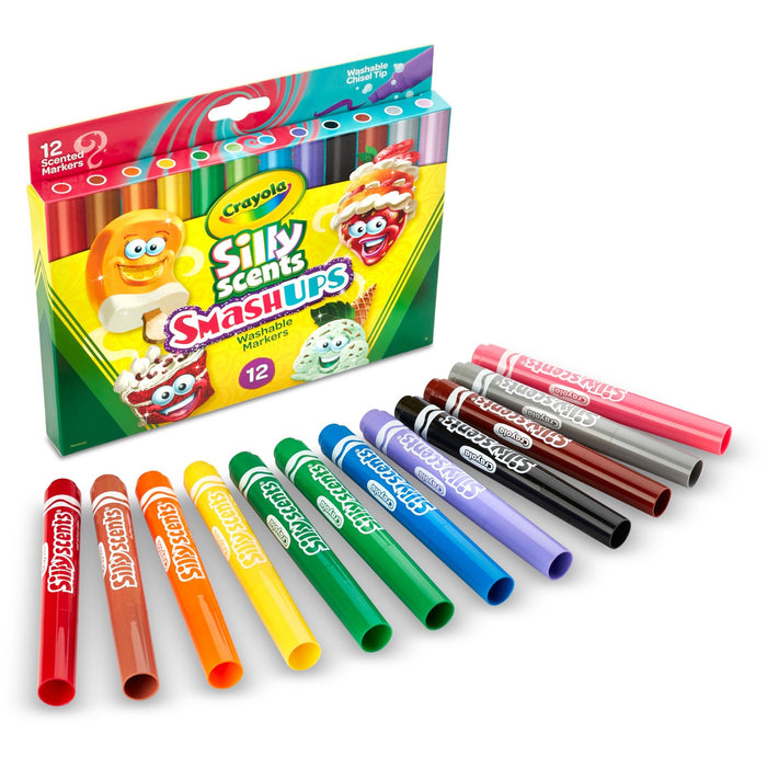 Crayola Silly Scents Slim Scented Washable Markers - CYO588279