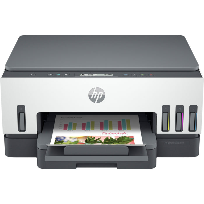 HP Smart Tank 7001 Wireless Inkjet Multifunction Printer - Color - White - HEW28B49A