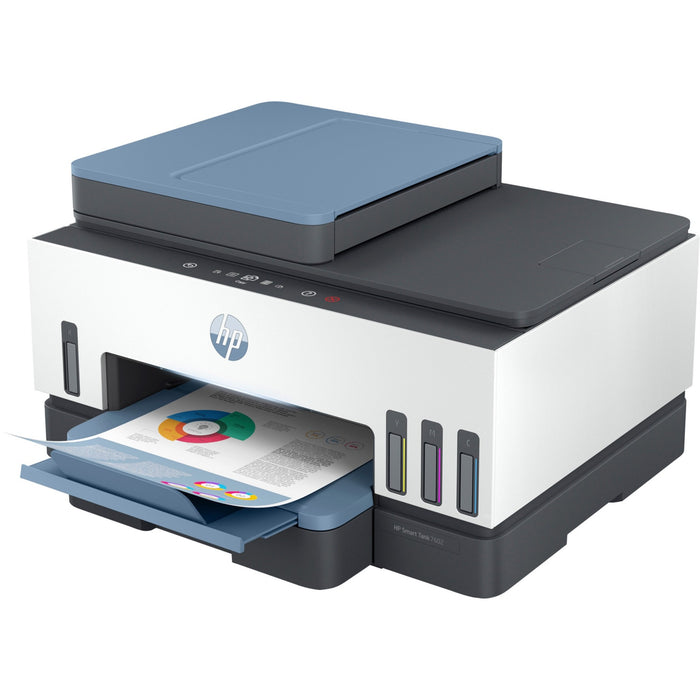 HP Smart Tank 7602 Wireless Inkjet Multifunction Printer - Color - White - HEW28B98A