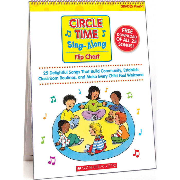 Scholastic Circle Time Sing-Along Flip Chart - SHS963524
