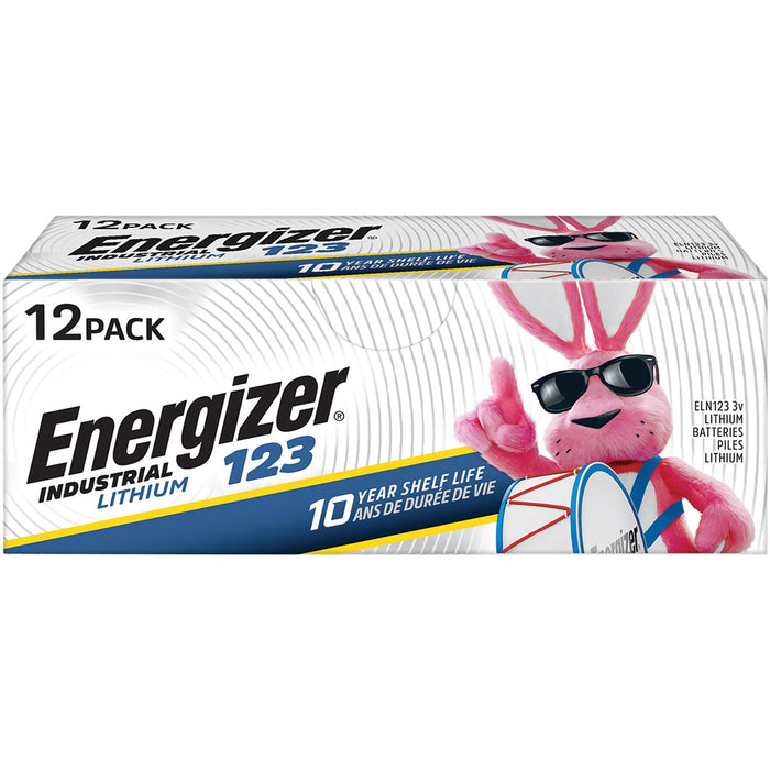 Energizer Industrial 123 Lithium Batteries - EVEELN12312