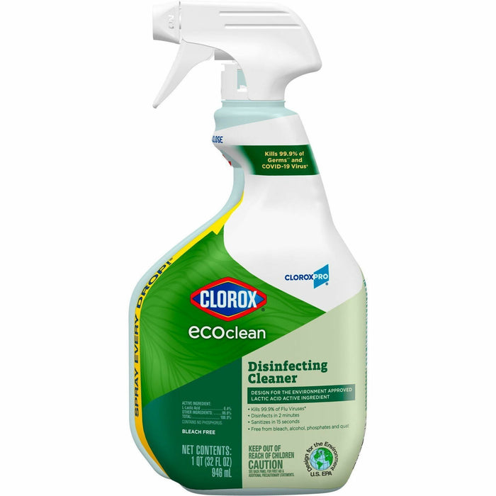 CloroxPro&trade; EcoClean Disinfecting Cleaner Spray - CLO61865