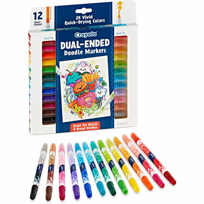 Crayola Dual-Ended Markers - CYO588314