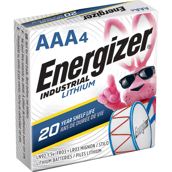 Energizer Industrial AAA Lithium Batteries - EVELN92