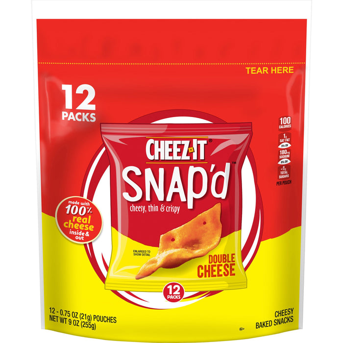 Keebler Snap'd Double Cheese Crackers - KEB11924