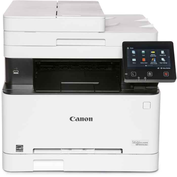Canon imageCLASS MF654Cdw Wireless Laser Multifunction Printer - Color - White - CNM5158C005