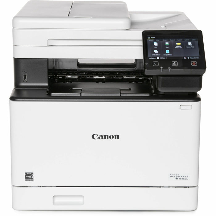 Canon imageCLASS MF751Cdw Wireless Laser Multifunction Printer - Color - White - CNM5455C015
