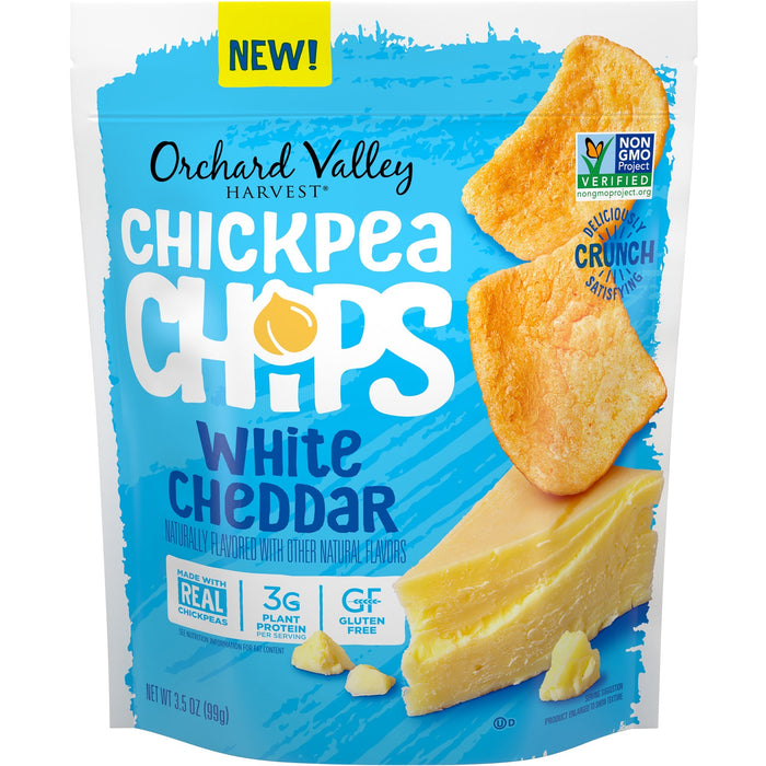 Orchard Valley Harvest White Cheddar Chickpea Chips - JBSV14028