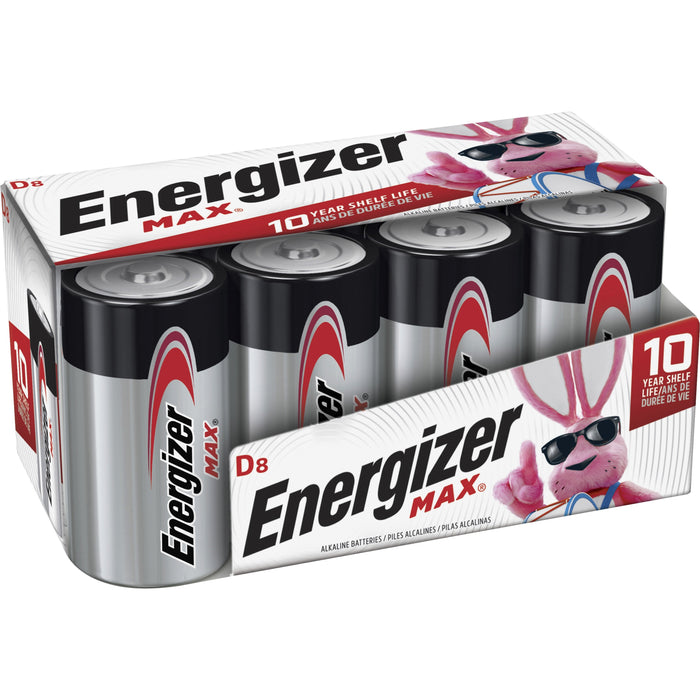 Energizer MAX Alkaline D Batteries, 8 Pack - EVEE95FP8