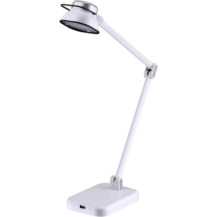 Bostitch Elate Dual Arm LED Desk Lamp - BOSLED5NOVWHT