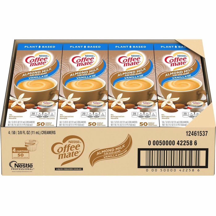 Coffee mate Almond Milk Vanilla Liquid Creamer - NES42258CT