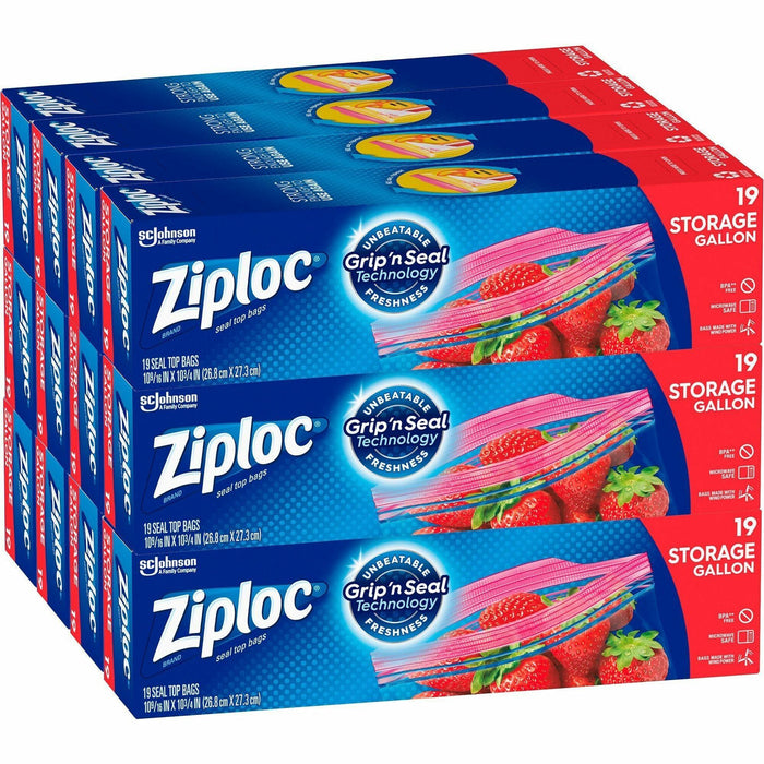 Ziploc&reg; Gallon Storage Bags - SJN314467CT