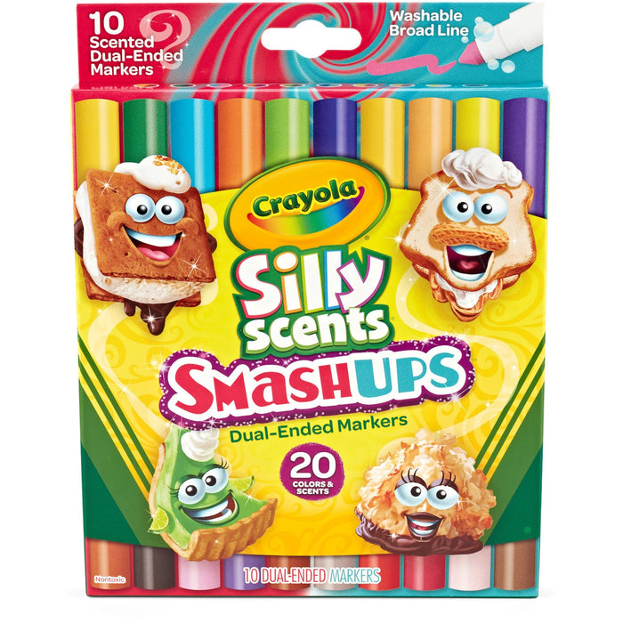 Crayola Silly Scents Sweet Dual-Ended Markers - CYO587342