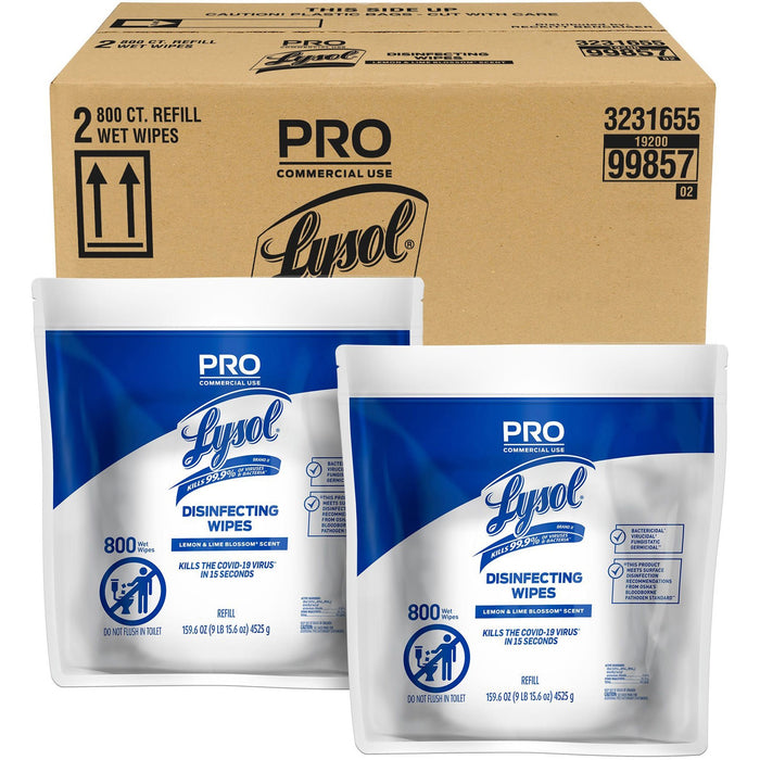 Lysol Professional Disinfecting Wipes - RAC99857CT