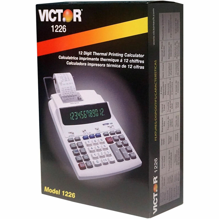 Victor 12-Digit Thermal Printing Calculator - VCT1226