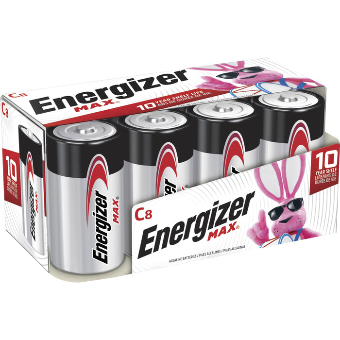 Energizer MAX Alkaline C Batteries, 8 Pack - EVEE93FP8